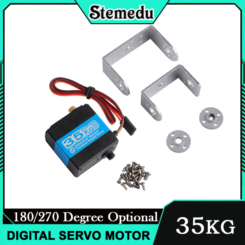 RDS3235 35kg Digital Servo Mot - огляд і ціна Servo Bracket