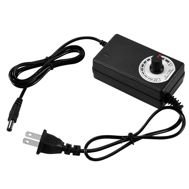AC to DC Adapter 12V 2A Adjust - огляд і ціна Dc Motor