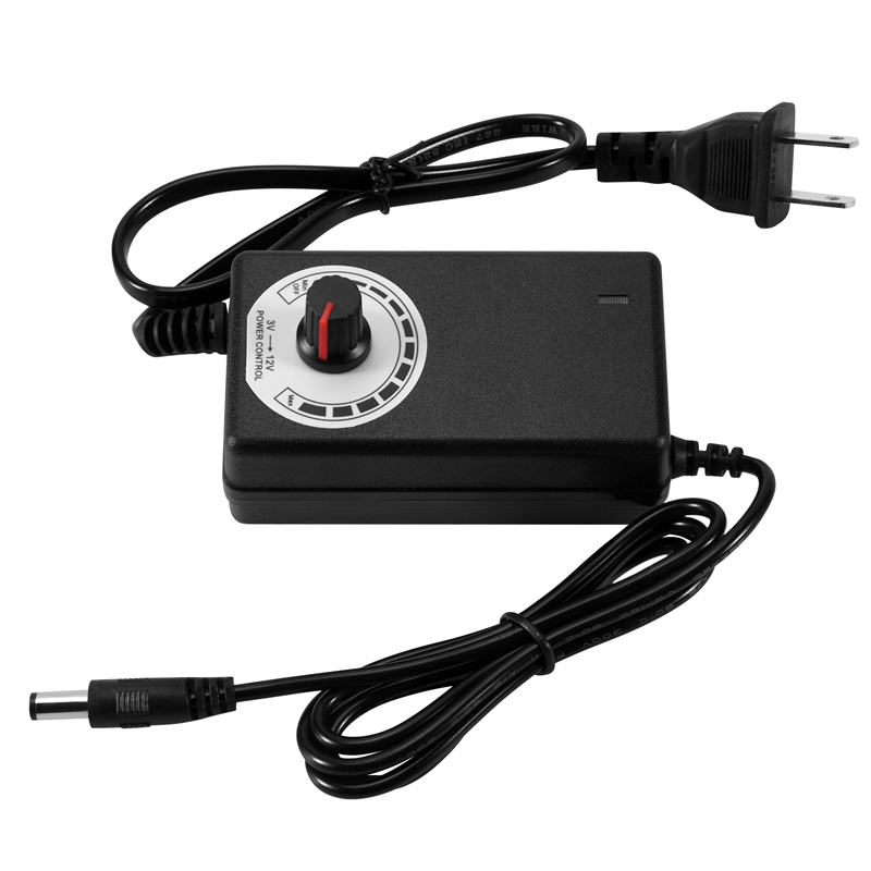 AC to DC Adapter 12V 2A Adjust - огляд і ціна Dc Motor