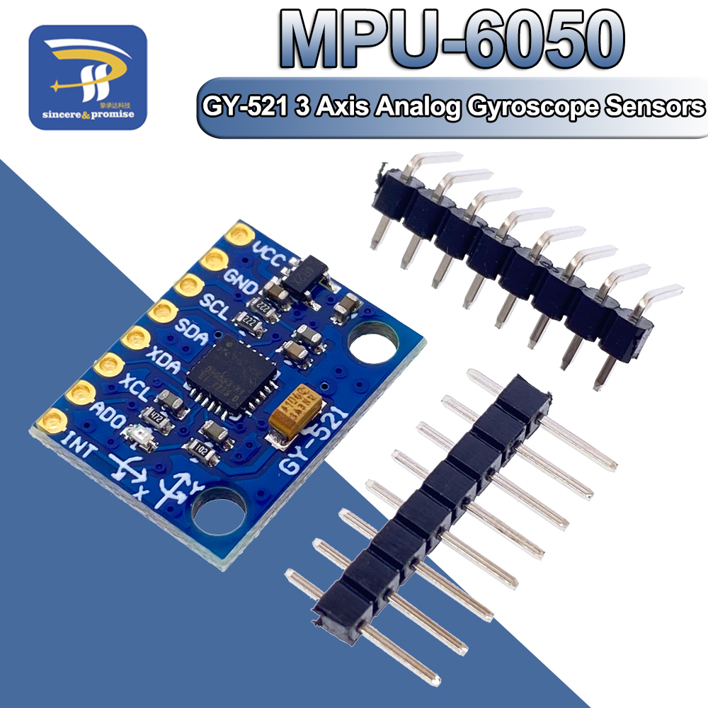 1Set IIC I2C GY-521 MPU-6050 M - огляд і ціна Accelerometer Mpu6050